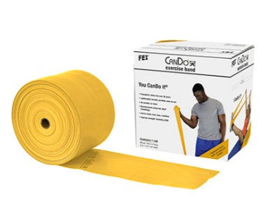 CanDo Low Powder Exercise Band 50 Yard Dispenser