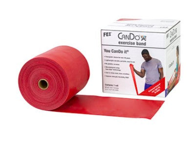 CanDo Low Powder Exercise Band 50 Yard Dispenser