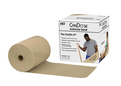 CanDo Low Powder Exercise Band 50 Yard Dispenser