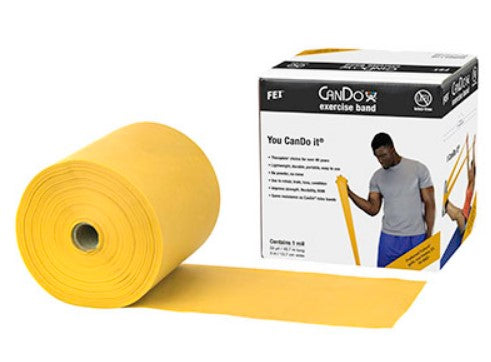 CanDo Latex Free Exercise Band 50 Yard Dispenser
