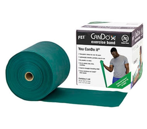 CanDo Latex Free Exercise Band 50 Yard Dispenser
