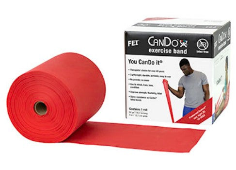 CanDo Latex Free Exercise Band 50 Yard Dispenser