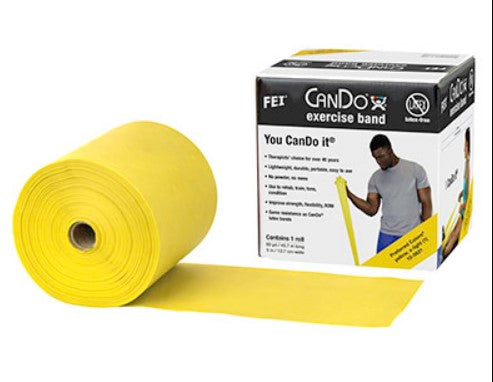 CanDo Latex Free Exercise Band 50 Yard Dispenser