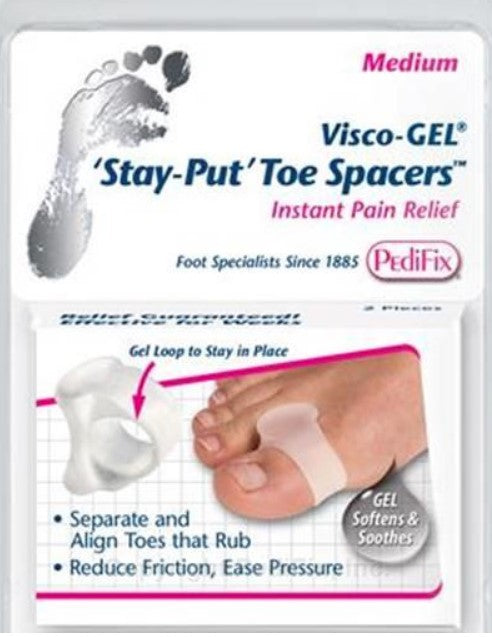 Visco-Gel Toe Spacer w/Loop