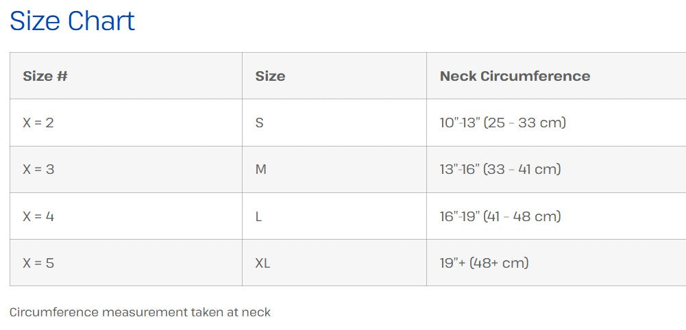 Cervical Collar with Open Trachea 3.25″