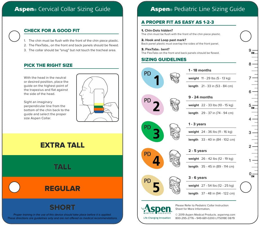 Aspen Collar Adult and Pediatric
