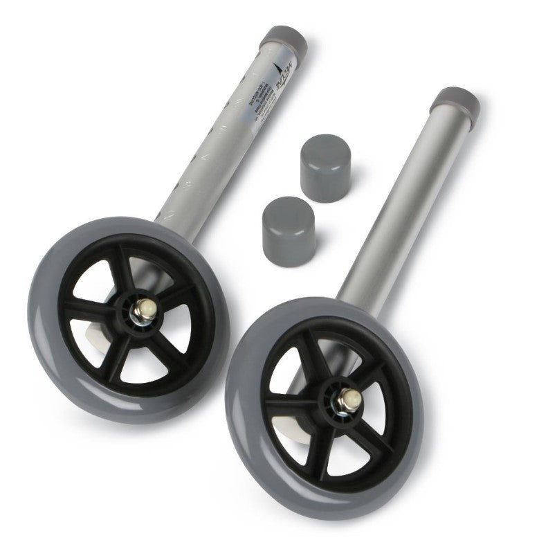 Medline 5&quot; Caster Kits (Wheels) for Walkers