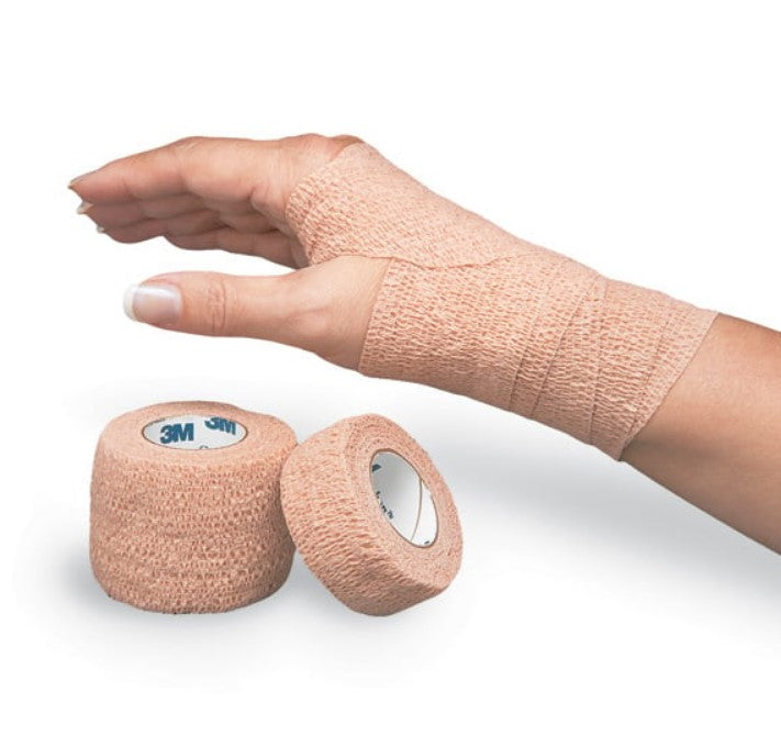 Coban Self-Adherent Wrap Beige Latex Free