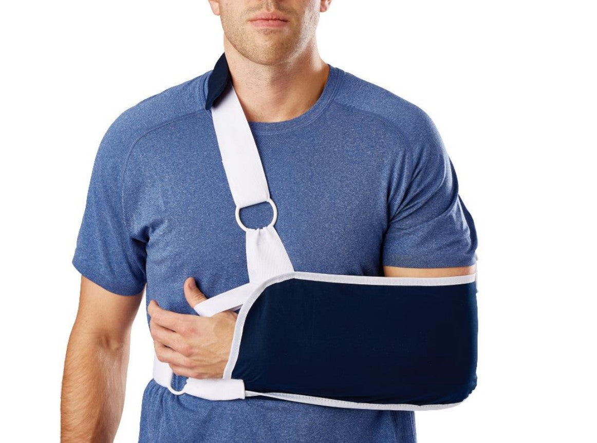 Sling-Style Shoulder Immobilizer with Neck Pad