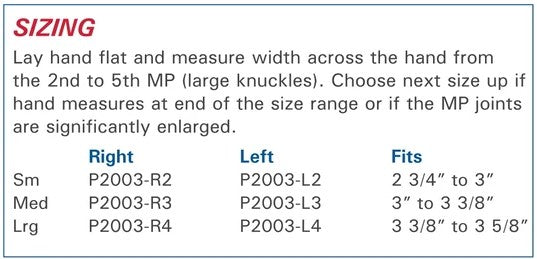 Radial Hinged Ulnar Deviation Splint