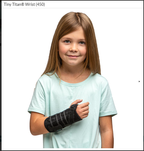 Titan Wrist, Pediatric