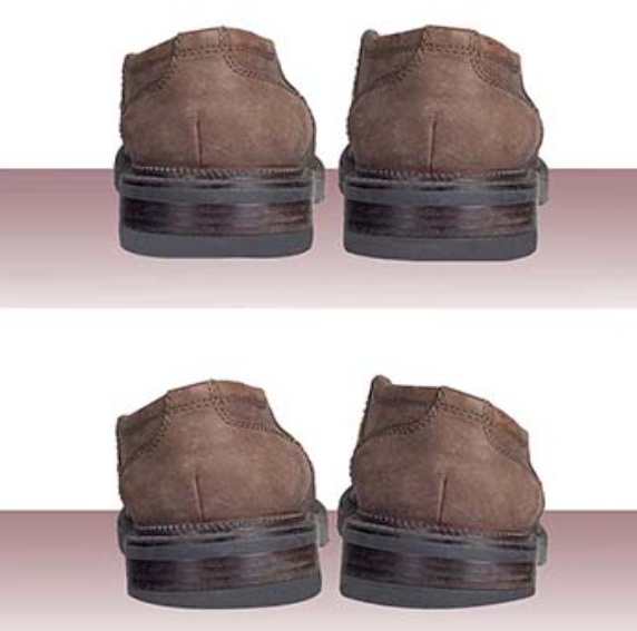 3/4 Length Medial/Lateral Heel Wedge (Pair)